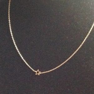 Kris Nations Star Necklace - 18" - Gold Plated